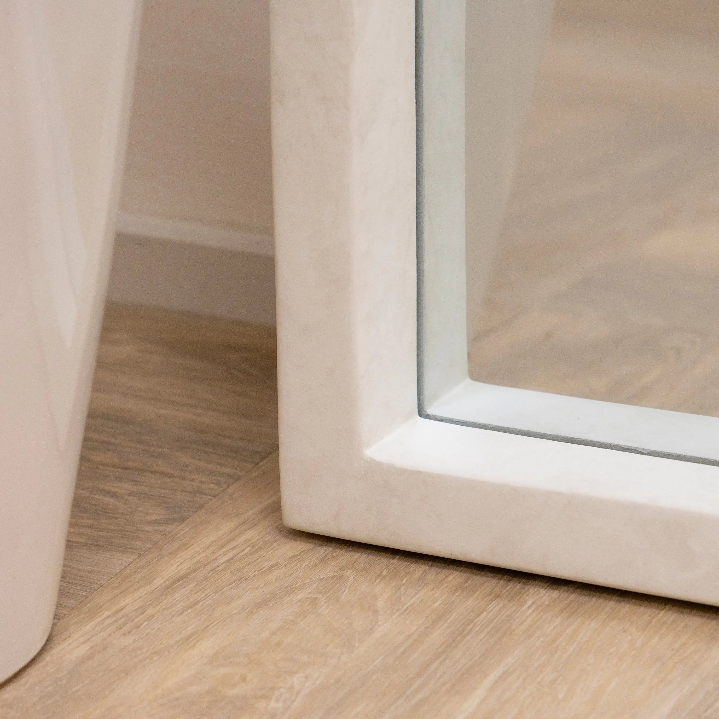 Tamara - Grand Miroir Arqué XL en Béton 190 cm x 110 cm Center Kasa