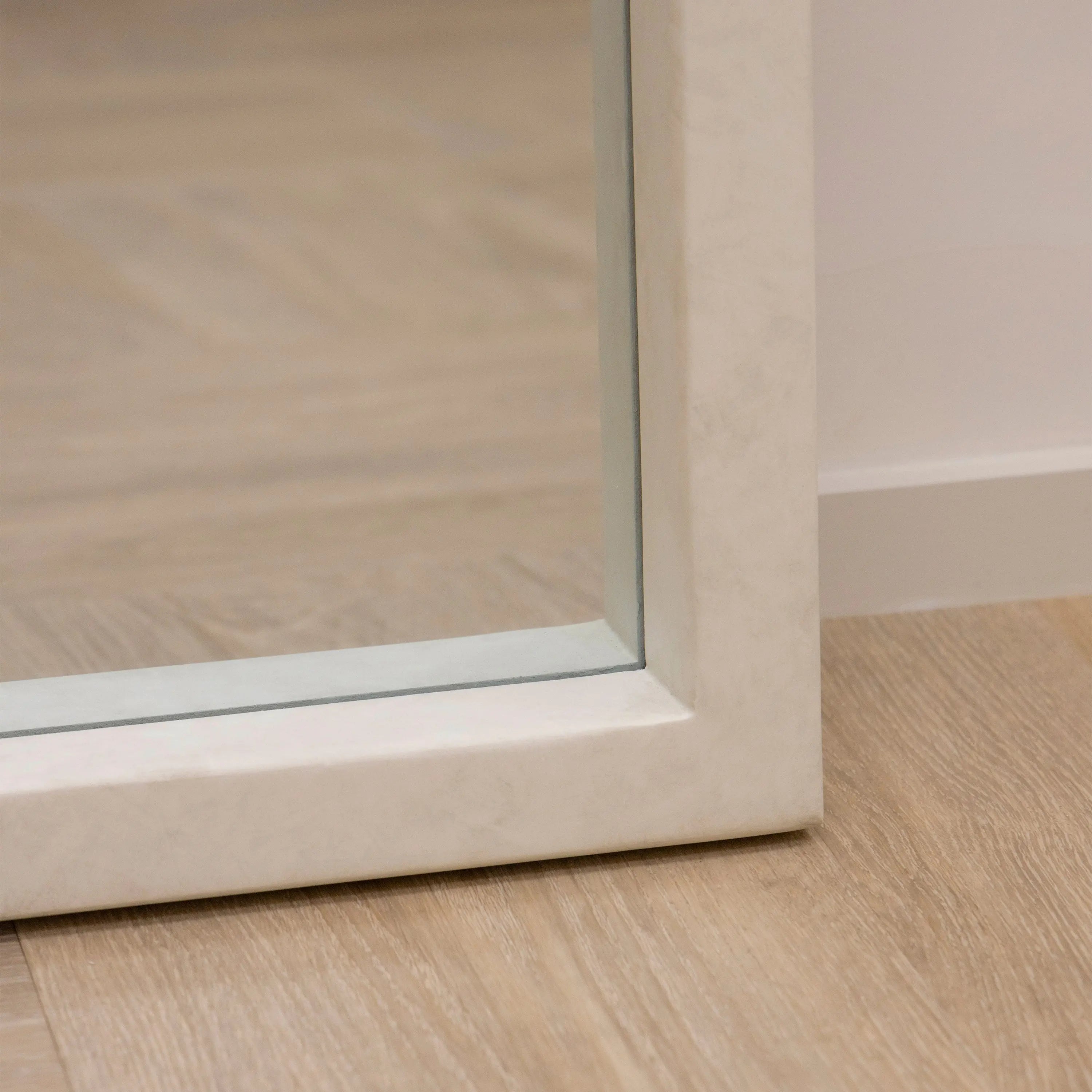 Tamara - Grand Miroir Arqué XL en Béton 190 cm x 110 cm Center Kasa