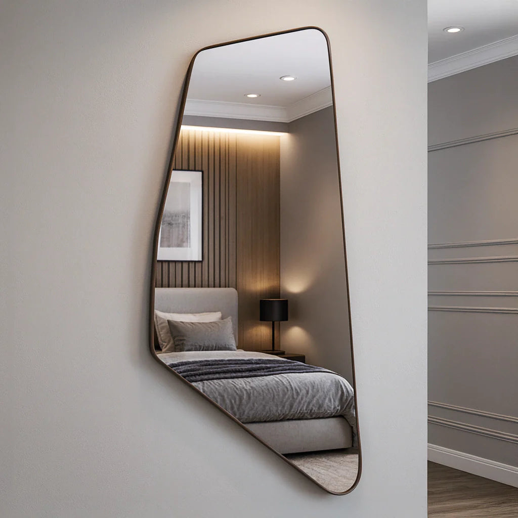 Miroir géométrique moderne 104x70