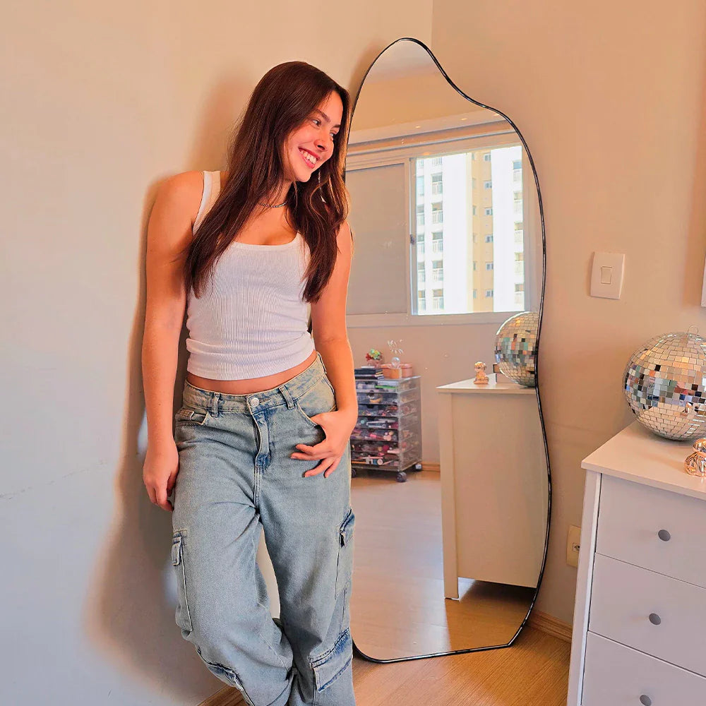 Miroir de feu corps entier 160x55cm